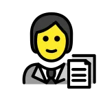Office Worker SVG Icon